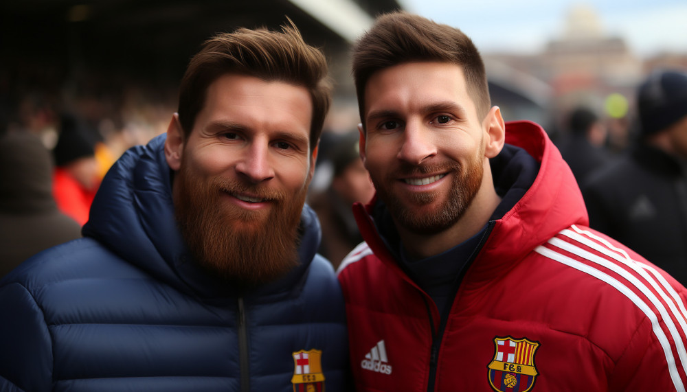 Messi et Ronaldo, tous deux à la touche